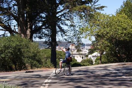 Cycling in San Fransisco