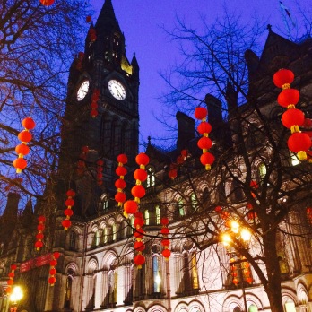 Lanterns around Manchester for Chinese New Year