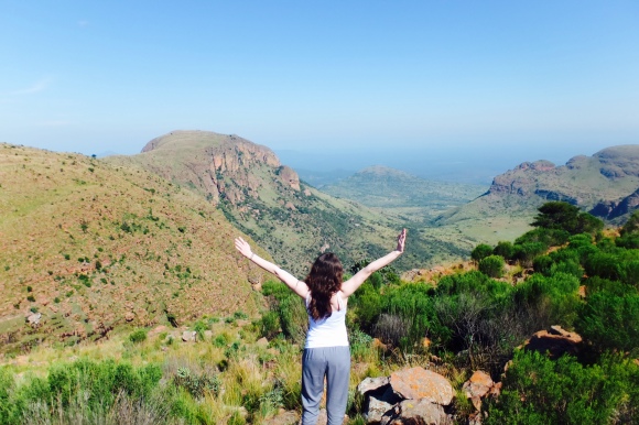Overlooking Botswana